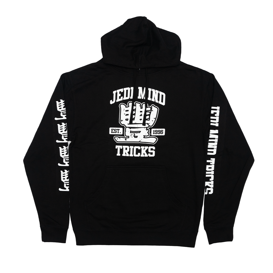 Jedi Mind Tricks - Athletic College Alt - White on Black