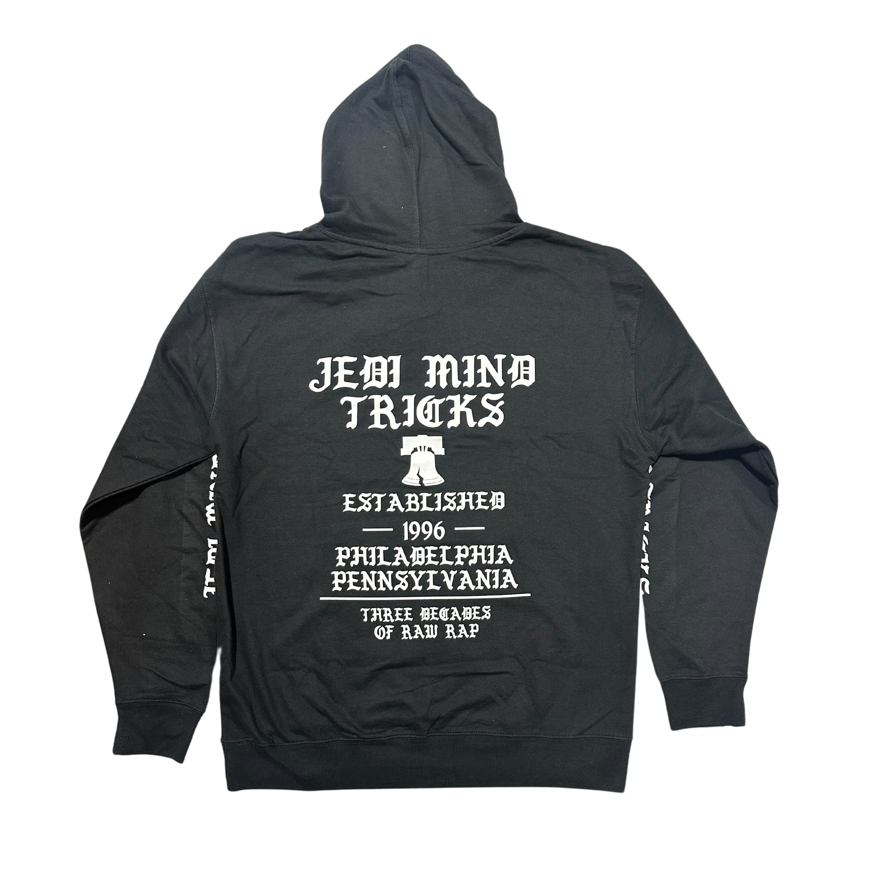 Jedi Mind Tricks - Gothic 3 Decades - White Ink on Black Midweight