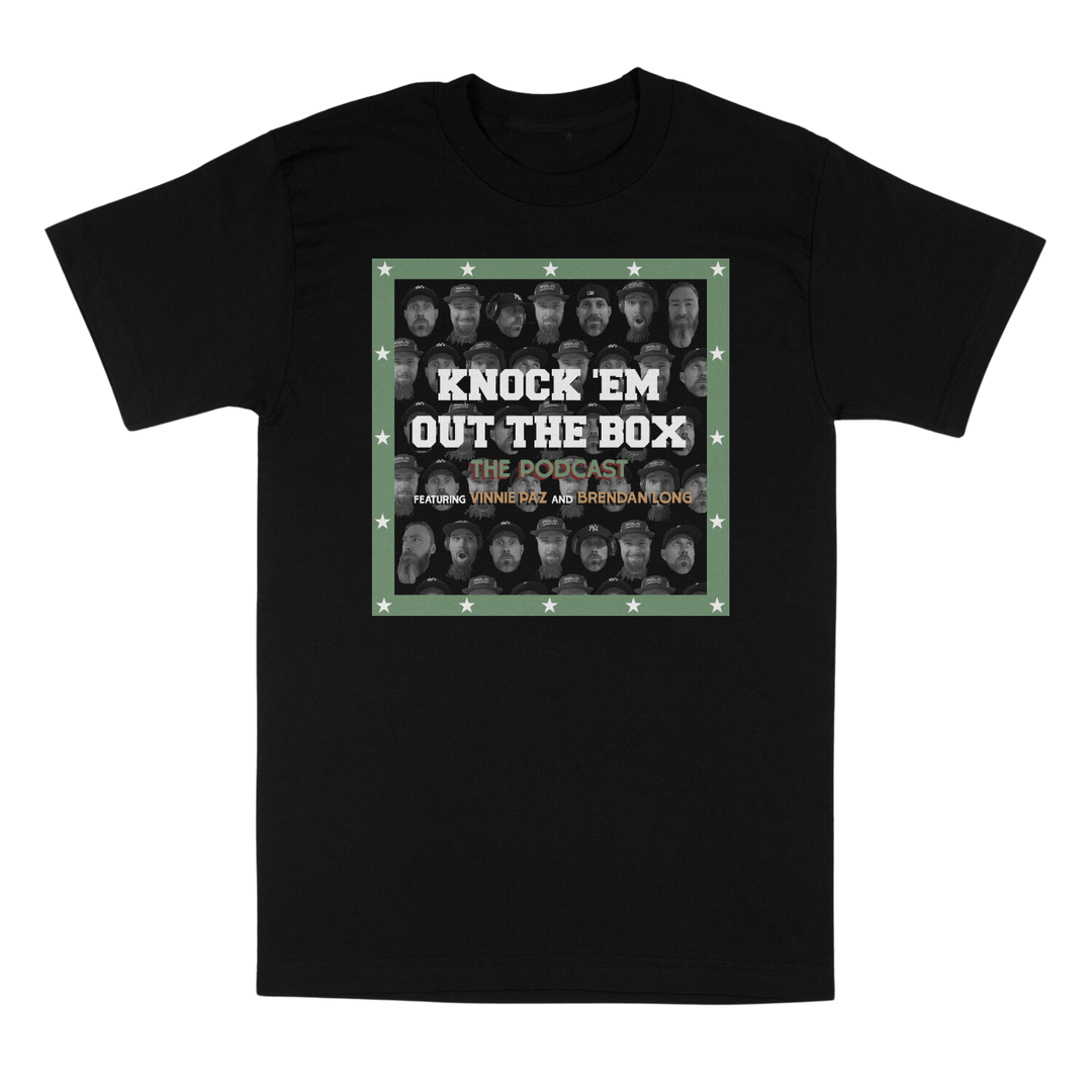 Vinnie Paz - Knock 'Em Out The Box Podcast - Tee