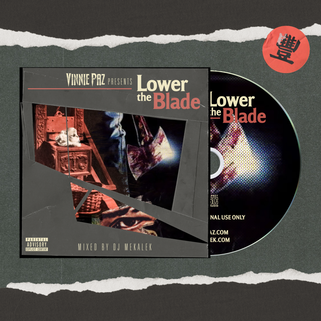 Vinnie Paz - "Lower The Blade" - Mixtape CD