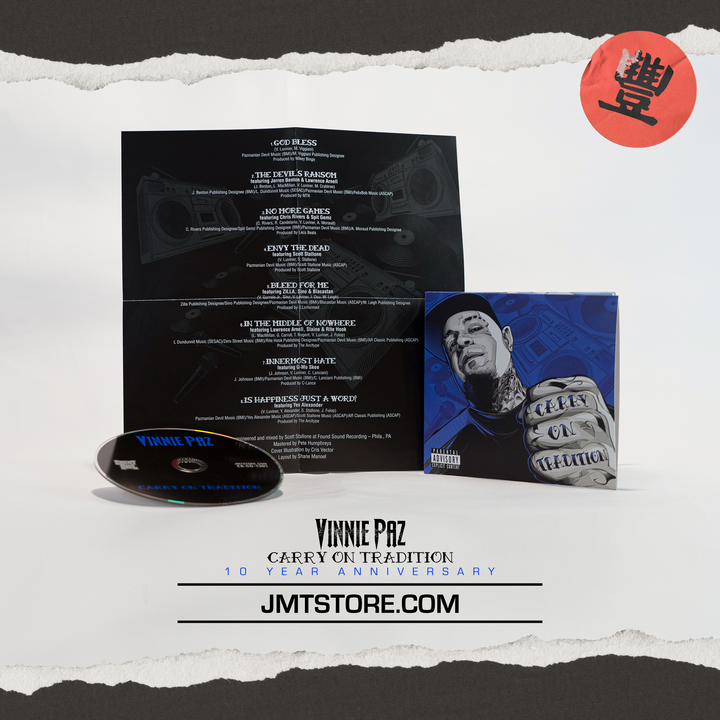 Vinnie Paz - "Carry On Tradition" - 10th Anniversary - CD