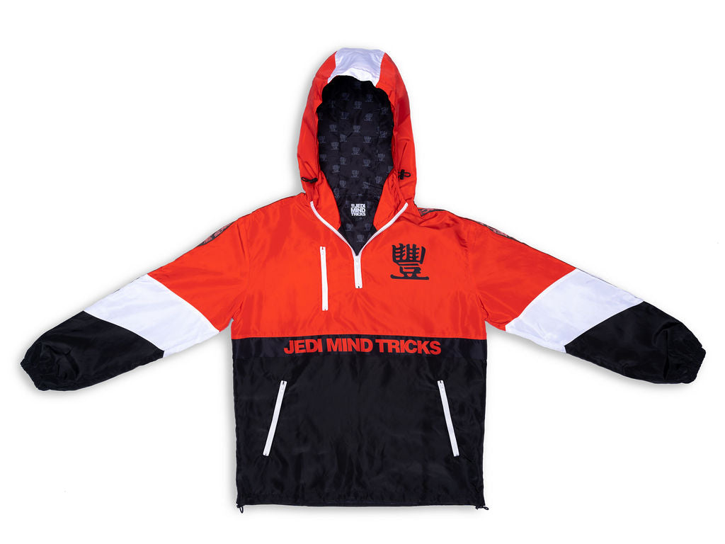 JMT - Red/Black/White - GSM Pullover Jacket
