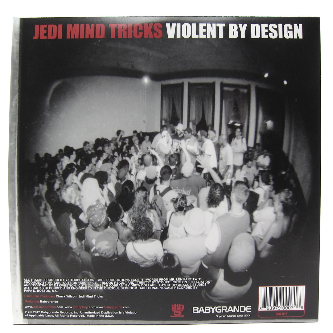 Jedi Mind Tricks - Violent By Design - Vinyl