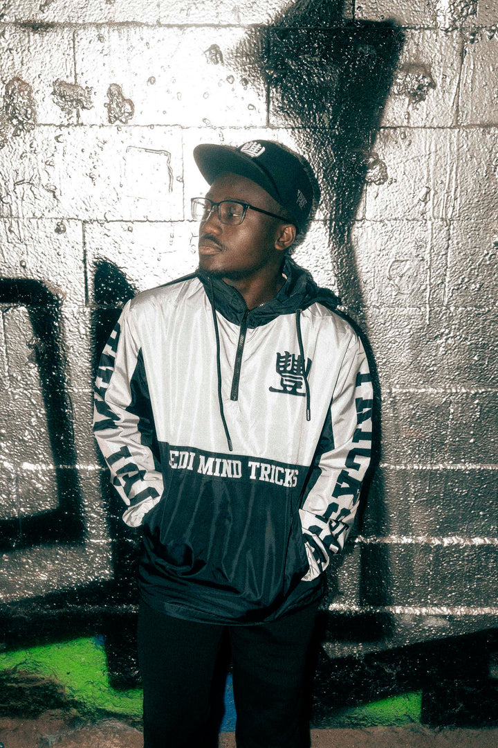 Jedi Mind Tricks - Broad Street - Black/Grey GSM Pullover Jacket