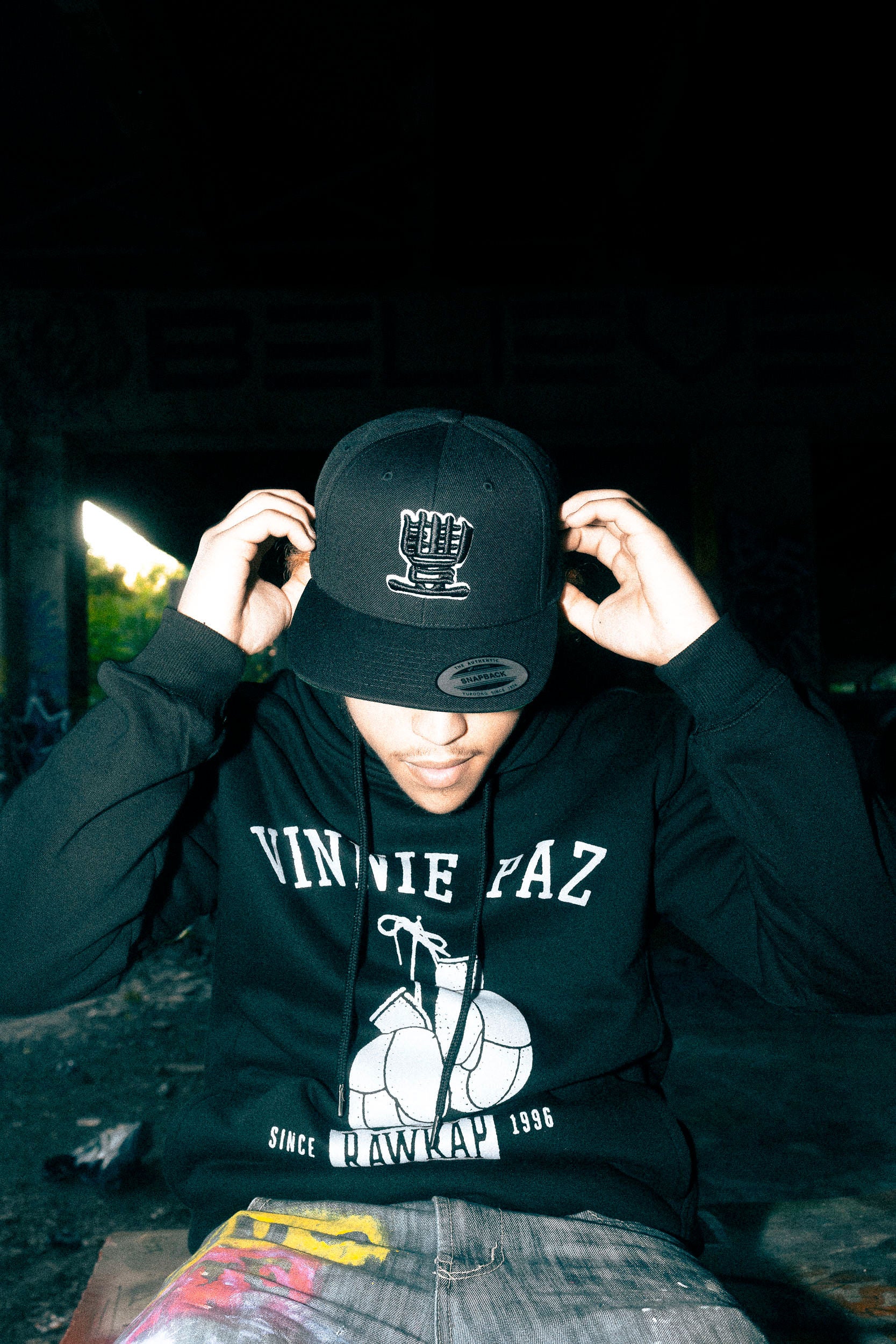 Vinnie Paz - Vintage Boxing - Fleece Hoodie – JMT Store