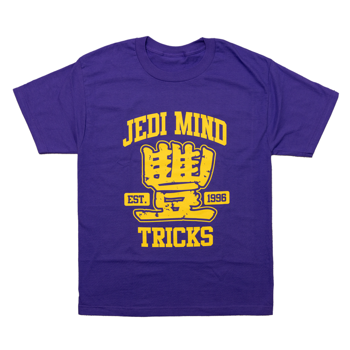 Jedi Mind Tricks - Athletic College Alt - Gold Ink on Purple Tee