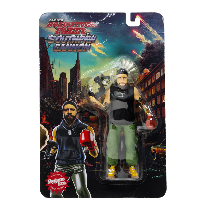 Boxcutter Pazzy - Limited Edition Action Figure & Southpaw Cannon CD Bundle