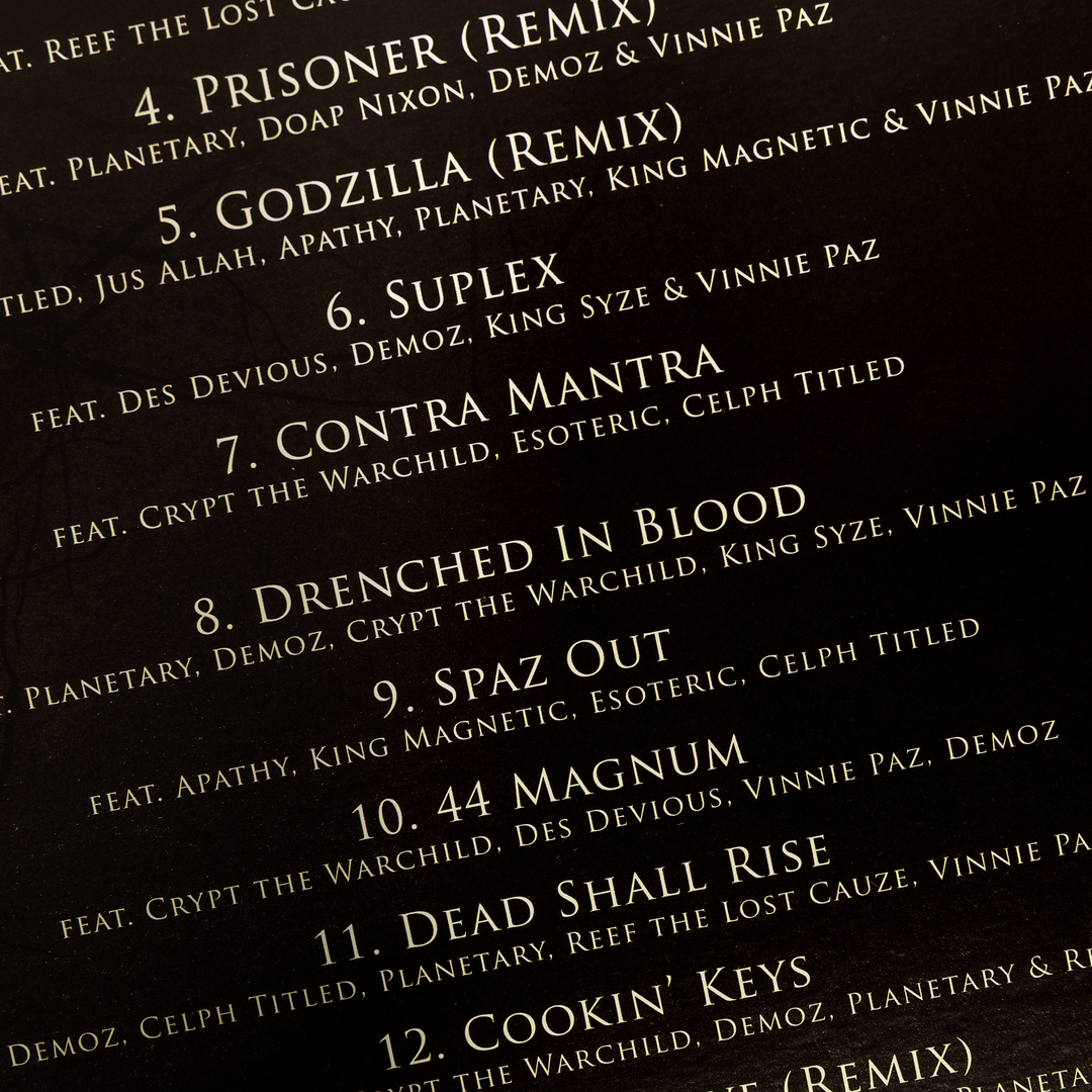 Army of the Pharaohs - The Unholy Terror - 2026 Repress