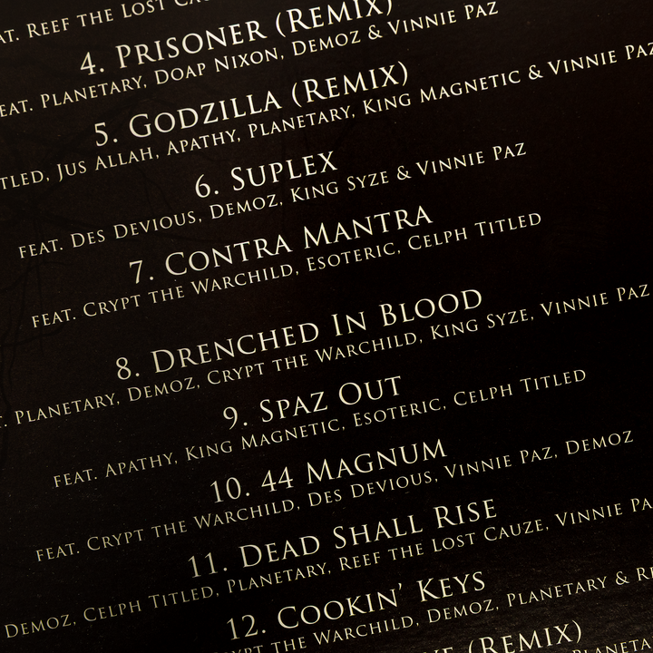 Army of the Pharaohs - The Unholy Terror - 2026 Repress