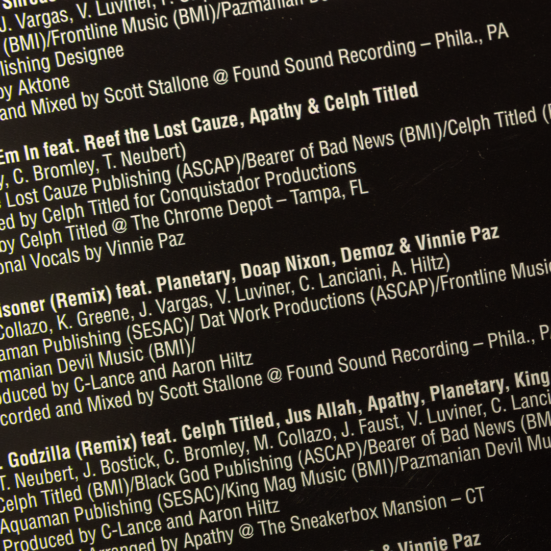 Army of the Pharaohs - The Unholy Terror - 2026 Repress