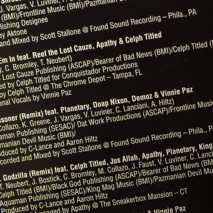 Army of the Pharaohs - The Unholy Terror - 2026 Repress