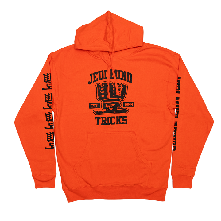 Jedi Mind Tricks - Athletic College Alt - Black Ink on Orange Midweight Hoodie