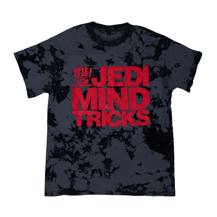 Jedi Mind Tricks - Stacked Logo - Iced Grey Tie Dye Tee