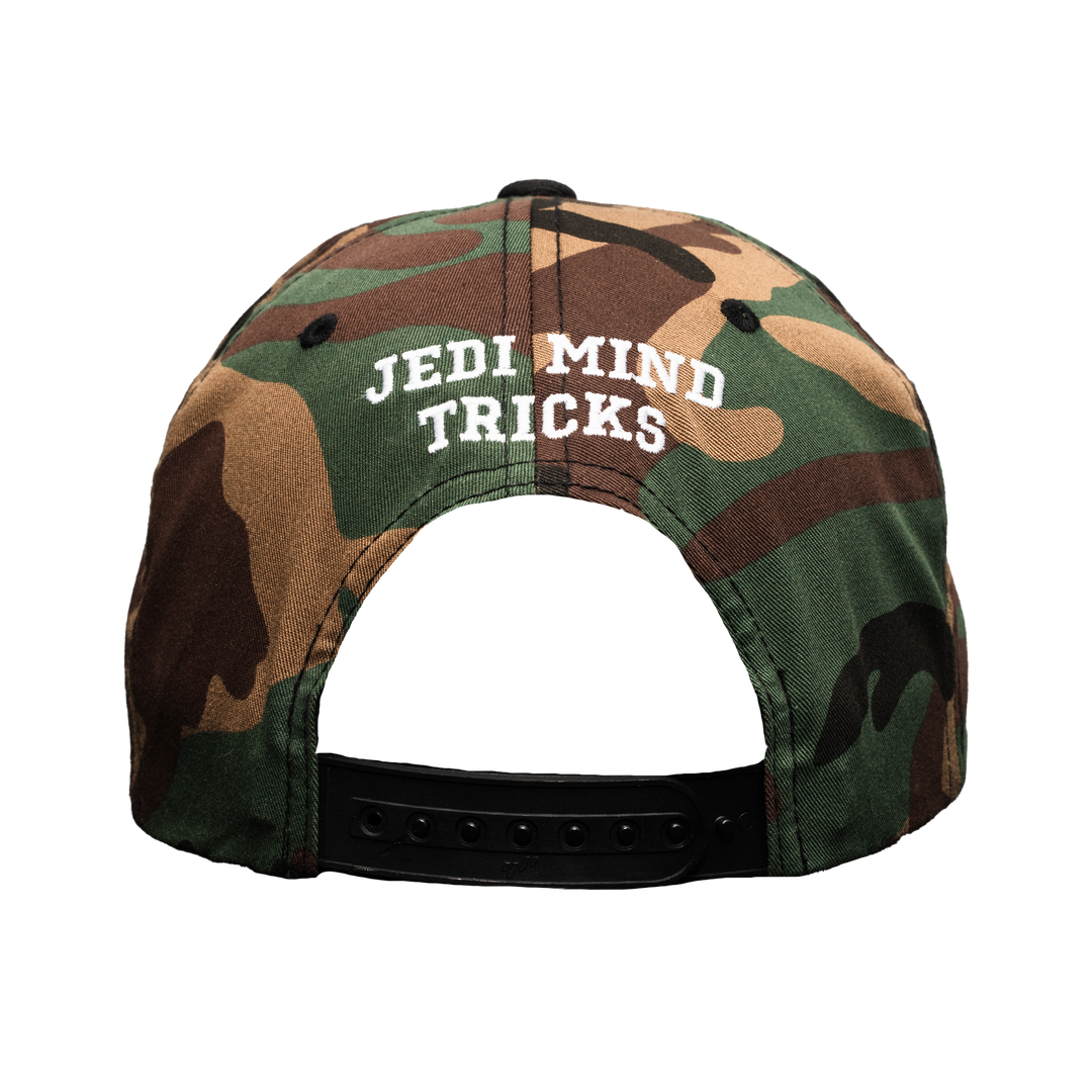 Jedi Mind Tricks - Black/White Logo - Camo Crown Snapback