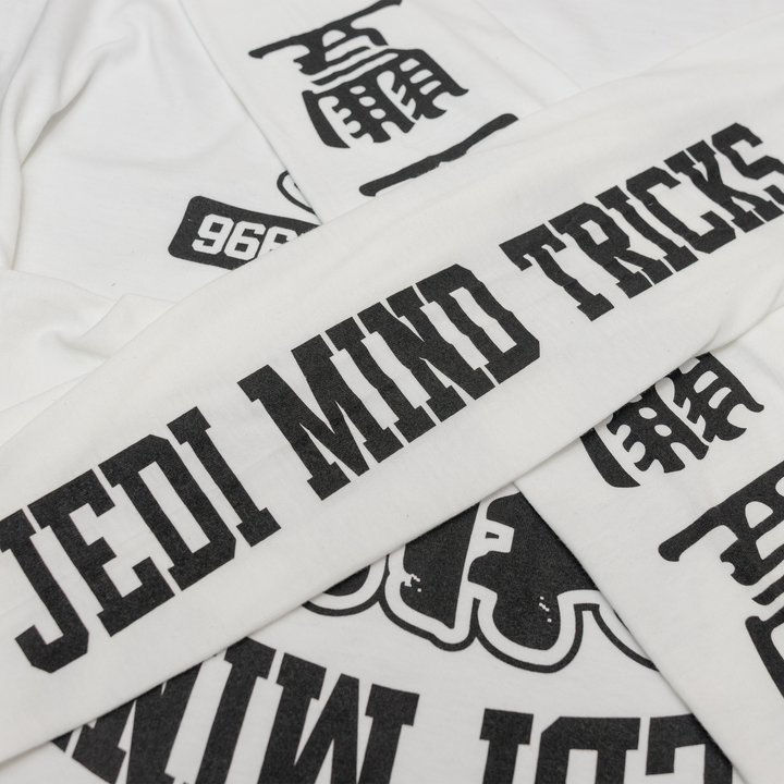 Jedi Mind Tricks - Athletic College Alt L/S Tee - White