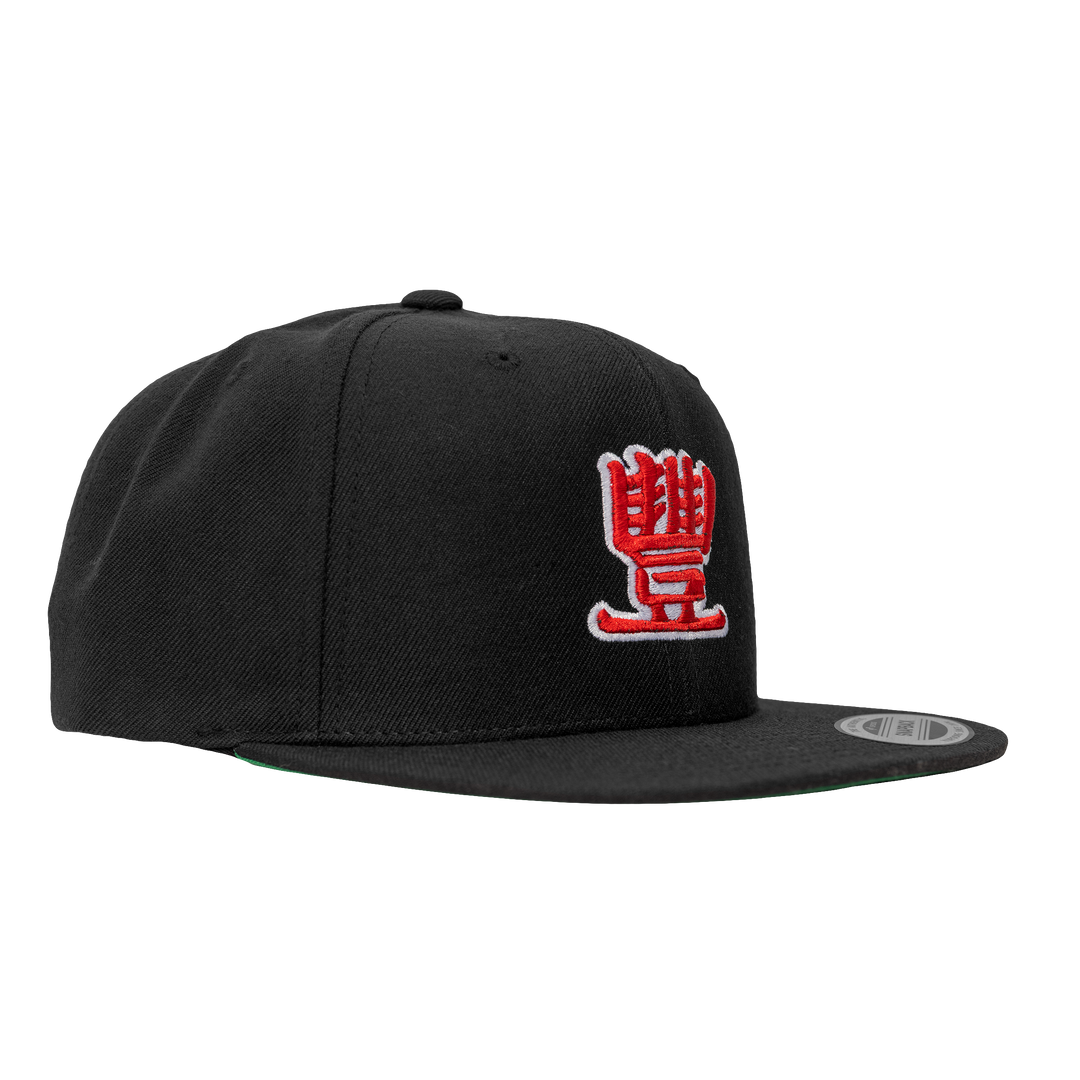 JMT - Red/White Logo - Black Snapback