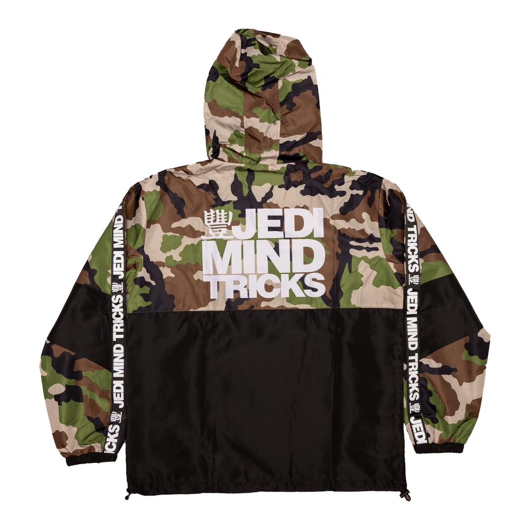 Jedi Mind Tricks - Camouflage Half Zip GSM Pullover Jacket