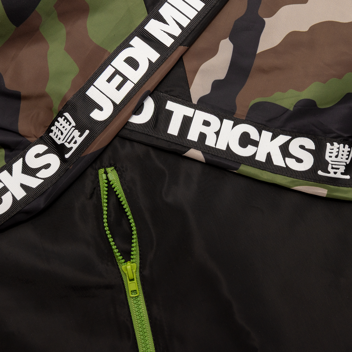 Jedi Mind Tricks - Camouflage Half Zip GSM Pullover Jacket