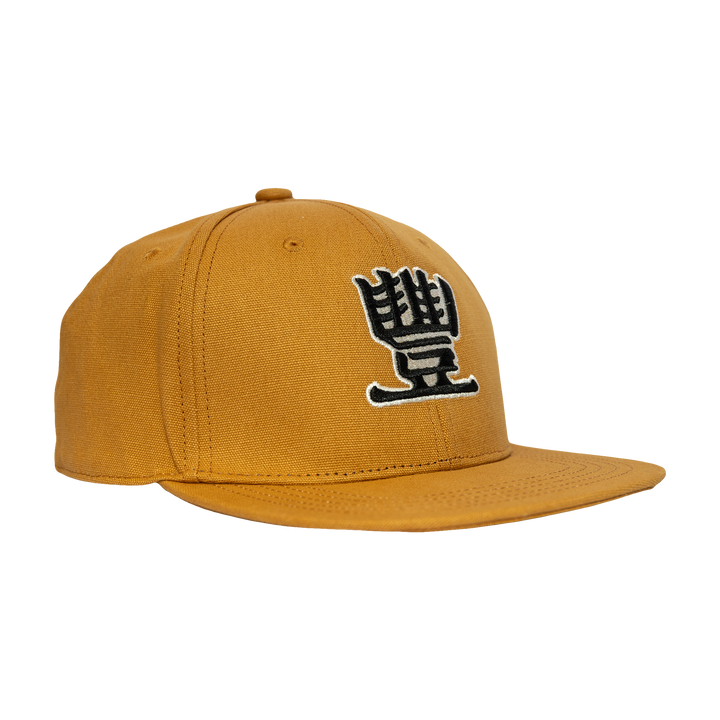 JMT - Black/White Logo - Work Brown Snapback