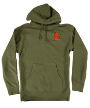 Load image into Gallery viewer, JMT - Varsity - Hoodie - Army Green
