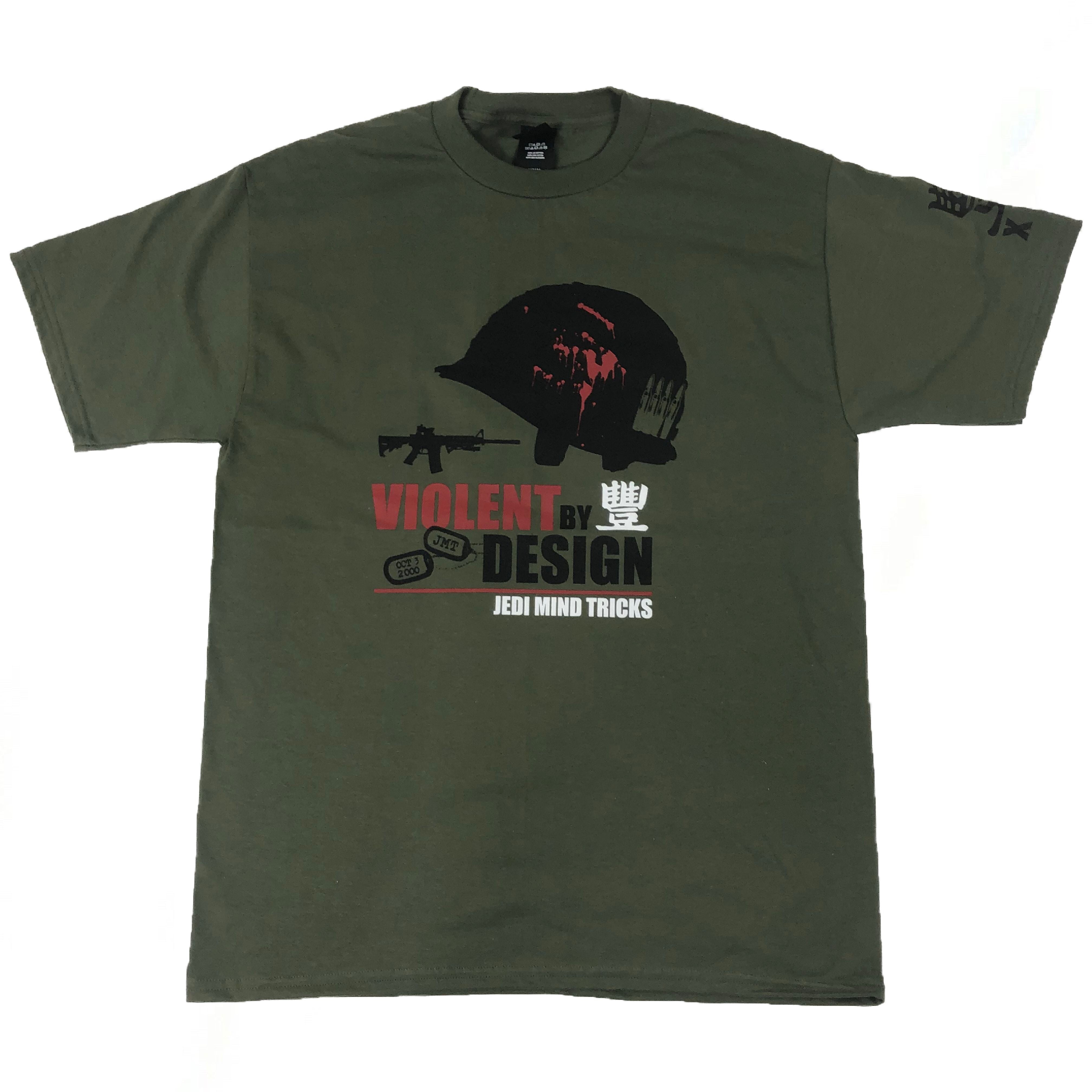JMT - Violent By Design - Army Green - Shirt – JMT Store