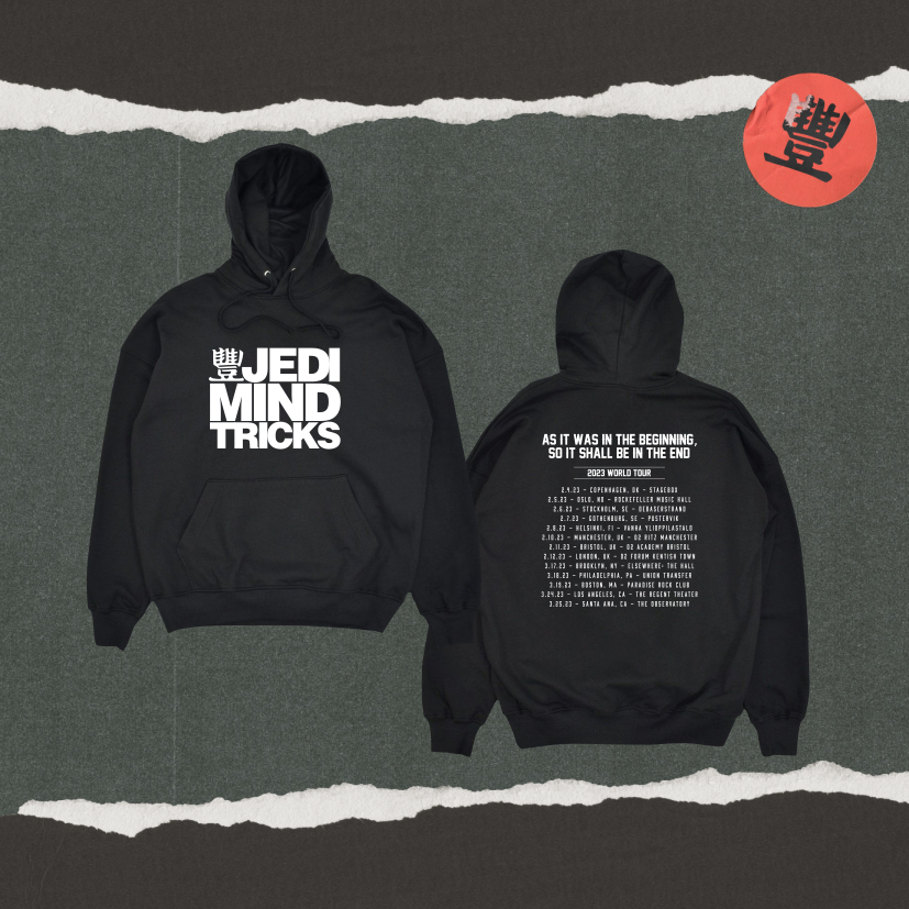 JMT - 2023 Stacked Tour Hoodie - Black