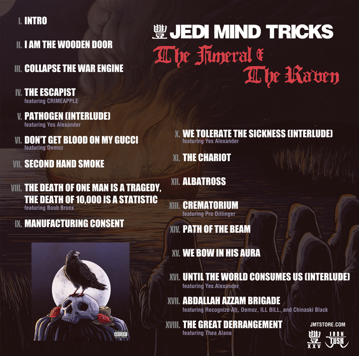 Jedi Mind Tricks - "The Funeral & The Raven" CD